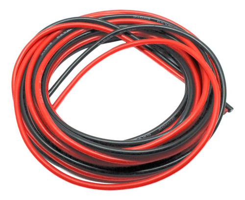 2 16awg Cabo De Fio De Silicone Flexível À Calor 20 Pés