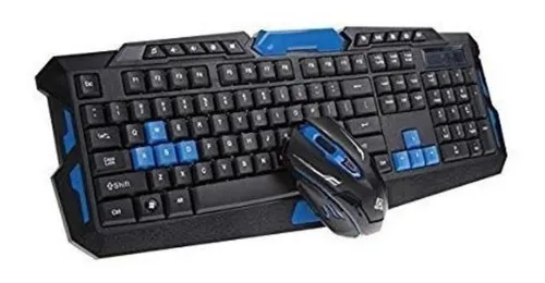 Kit teclado y mouse gamer inalambrico hotsell