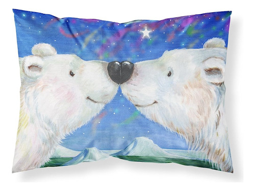 Caroline's Treasures Cdco0487pillowcase Polar Bears Polar Ki