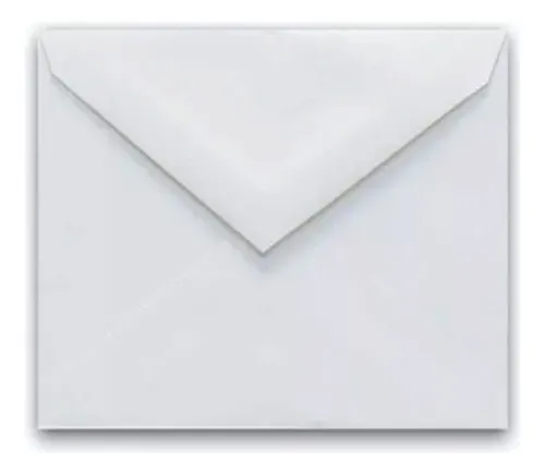 Sobres Participación Blancos 16 X 16 Cm X 20 Unid De 150 Grs