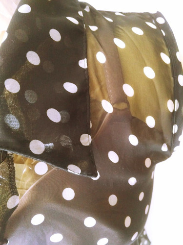 Blusa Transparente Botones Al Frente No Incluye Top Tch-med