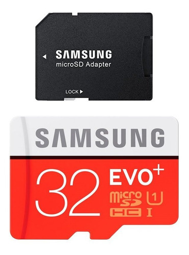 Memoria Micro Sd 32 Gb Samsung Evo Clase 10, 95 Mb/s