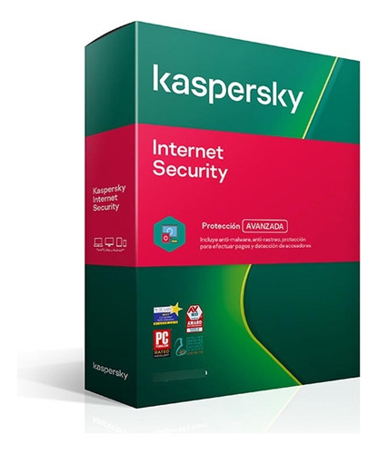 Antivirus Kaspersky Internet Security 2023 - 2024 - 1 Año