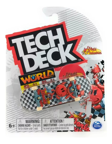  Tech Deck Patineta Miniatura Para Dedos Int 13600