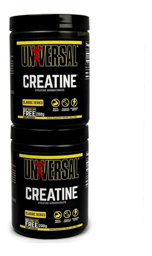 Creatina 200+200 Gr Universal Nutrition Pura