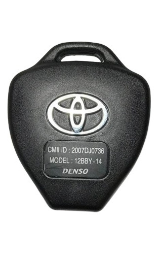 Carcasa Llave Toyota 4runner Rav4 Yaris 3 Botones Nuevo.