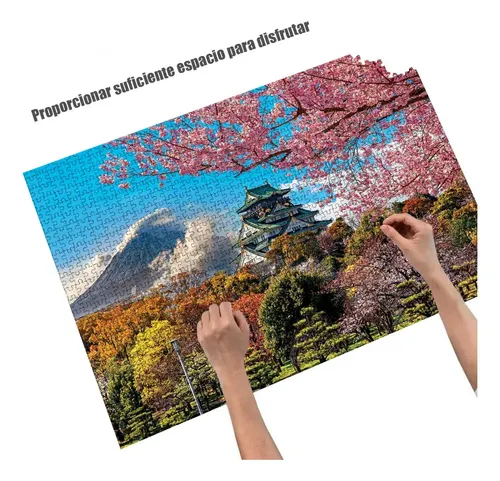 S Quebra-cabeça De 1000 Peças De Castelo De Osaka, Japão