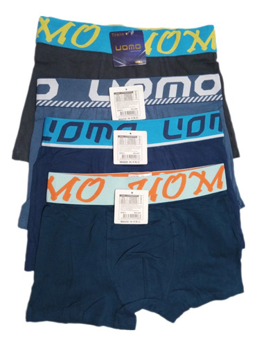 Boxer Uomo Lisos Pack X 6 Uds ALG Y Lycra Importados