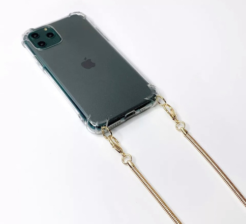 Funda Para iPhone Collar Cadena Protege Antirrobos Resistent