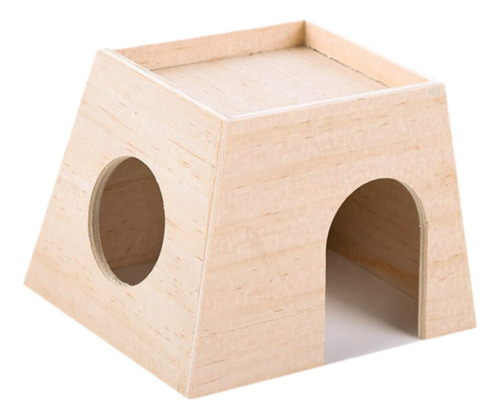 Casa De Madera Para Hámster, Cabaña De Juegos Estilo A