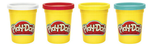 Play-doh Set De 4 Colores Surtidos (454 Gr Totales) - Hasbro
