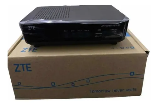 Receptor E Conversor Tv Digital Zte/zxv10 /b71oi-a35 Gar Cor Preto