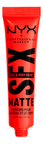 Pintura Facial Y Corporal Sfx Paint Matte Tono Fired Up