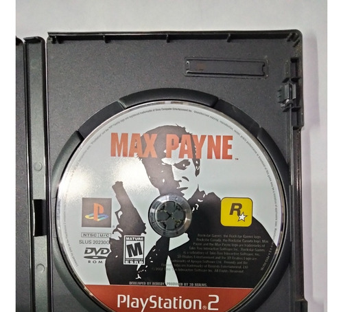 Max  Payne Ps2, Sin Caja 