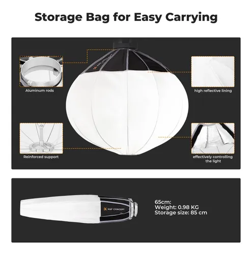 Softbox Linterna De 65cm K&f Concept