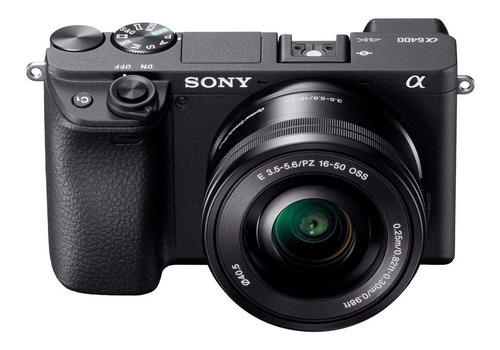 Camara Sony Alpha A6400// Lente Sony Selp1650