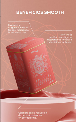 Colageno Fine Smooth Reductor De Celulitis Arándanos