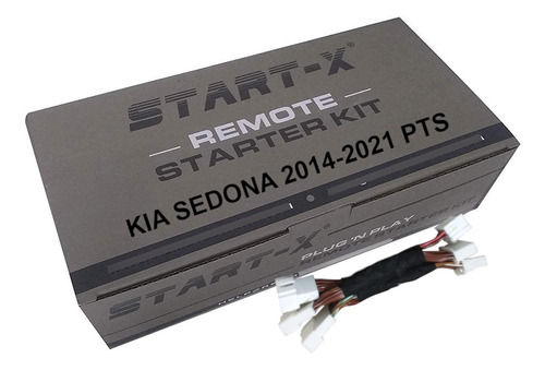 Start-x Kit Arranque Remoto Para Kia Sedona Push Start 3x N