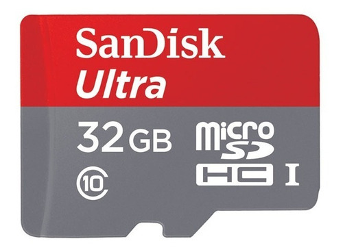 Memoria Micro Sd Sandisk 32gb Clase 10 Velocidad 98mb/s