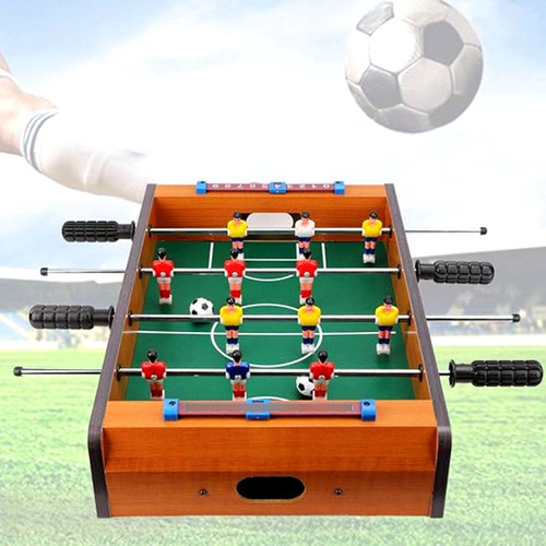 Juego De Futbol Para Mesa Mini Taca Taca Portatil De Madera