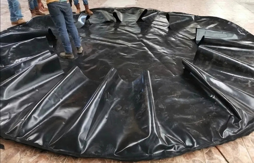 Bolsa Estanque Acuicola Geomembrana 4m Diámetro Cal 4000 1mm (Usado)