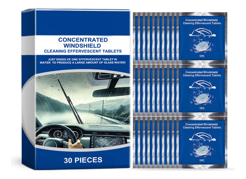 Tableta Efervescente Limpiaparabrisas Windshield Water Pro