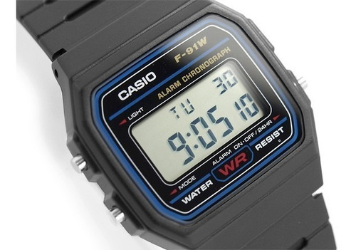 Reloj Casio F91w Caballero Retro Vintage Clasico 100%orginal
