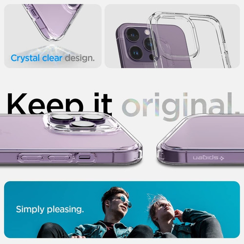 Imagen 2 de 6 de Protector iPhone 14 Pro Spigen
