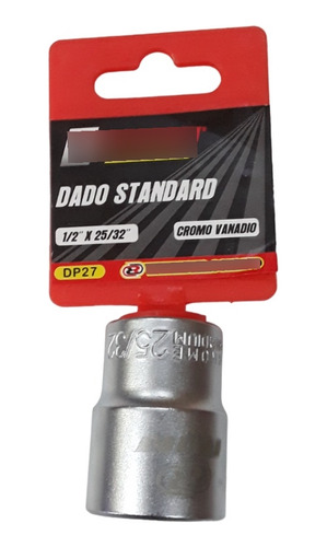 Dado Hexagonal Cuadrante 1/2puLG X 25/32puLG Marca Run Dp27