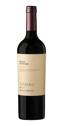 Vino Tinto Tomero Single Vineyard Malbec Bebida Premium X1