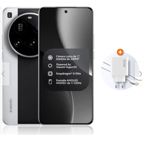 Xiaomi 15 Ultra + Kit Fotografico Plateado Y Negro