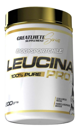 Leucina Pura Greatlhete  200grs - 40servicios