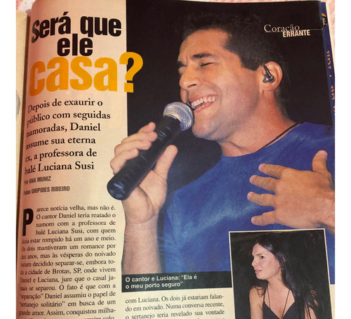 Revista Contigo,angélica,ana Paula,sandy&junior,paulo Vilhen (Usado)