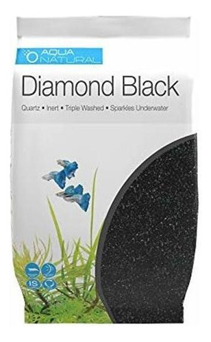 Aquanatural Diamond Black - Grava Y Sustrato Premium Para