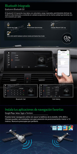 Estereo Android 10.2 Bmw X5 X6 2011 - 2013 E70 E71 Carplay
