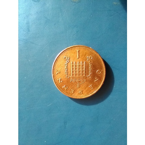 Moneda Gran Bretaña 1 Penique Año 1997 Elizabeth Ii