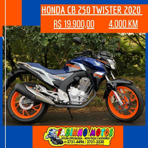 Imagem 1 de 7 de Honda Cb 250 Twister 2020 Special Edition Com Abs!!!