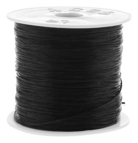 Elástico Cordón De Cadena 50m Accesorios Negro Negro Negro