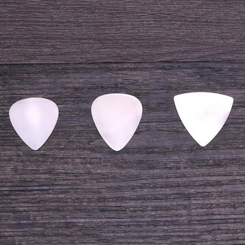 20 Piezas De Púas De Guitarra Púas De Bajo De Triangular