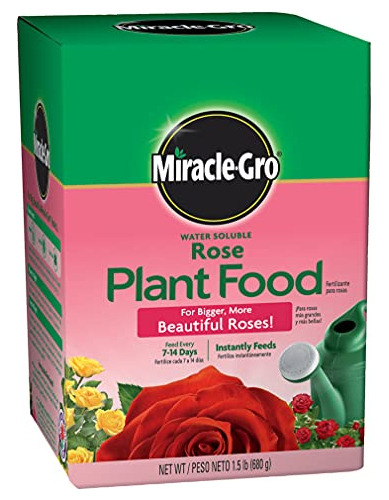 Alimento Para Rosas Soluble Miracle-gro, 1.5 Lb