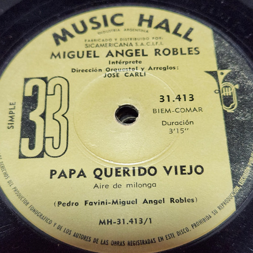 Simple Miguel Angel Robles Jose Carli Orq Music Hall C6
