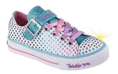 tenis skechers infantil feminino com luzes