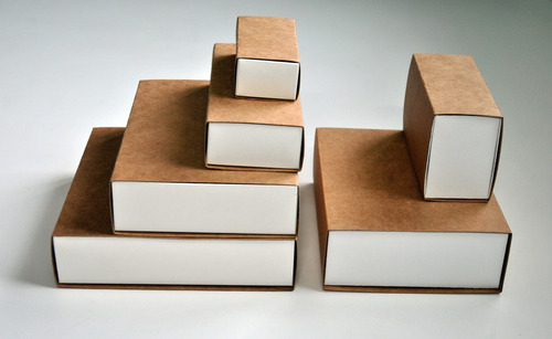 Cajas Fosforeras Kraft 18 X 14 X 3 Cm Por 10 Unidades