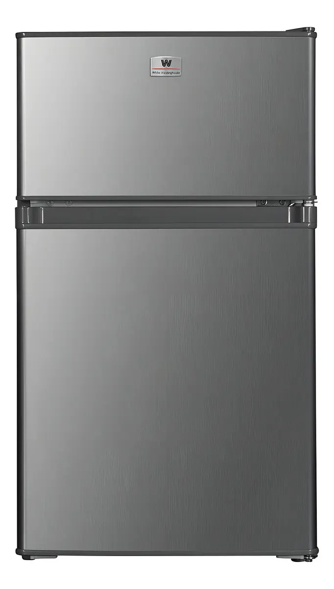 Frigobar White-Westinghouse 85L 2 Puertas Acero con Freezer Superior