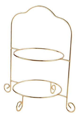 Soporte De 2 Niveles Para Pasteles Y Magdalenas