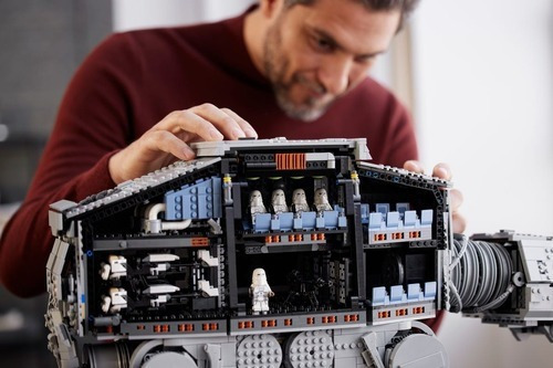 Kit de construcción lego 75313 star wars at at 6785 piezas