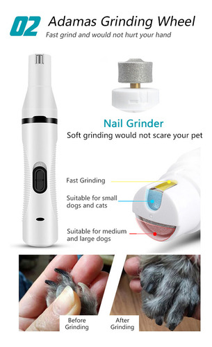 Molinillo De Uñas Para Mascotas, Multifuncional, Recortador