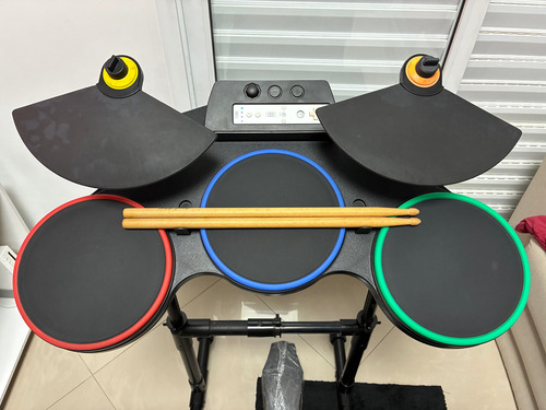 Bateria Guitar Hero Nintendo Wii Pc Entrada Midi (Usado)