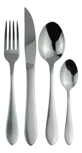 Set Cubiertos Krons Wigan 24 Piezas Acero Inoxidable