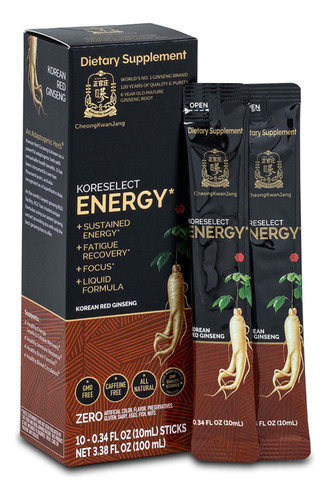 Bebidas Coreanas Koreselect Energy. Potenciador Energético C